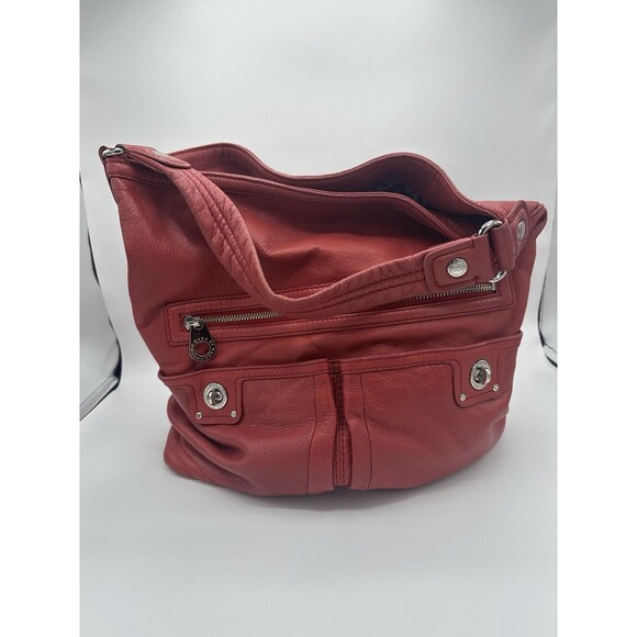 MARC JACOBS COLLECTION PINK LEATHER BLAKE LARGE FULL ZIP SHOULDER HOBO HAND BAG - Picture 1 of 15